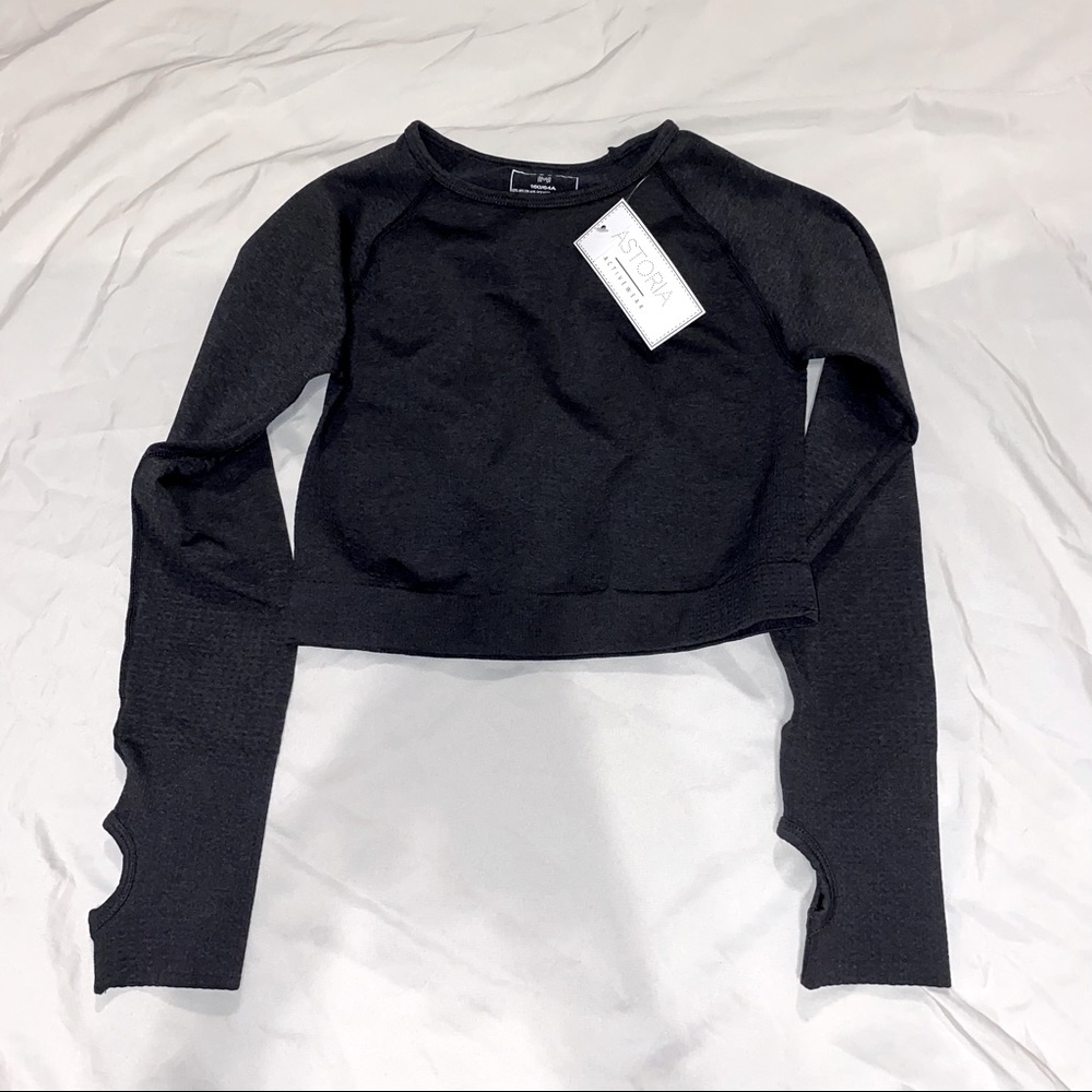 Astoria Activewear Long Sleeve Crop Top